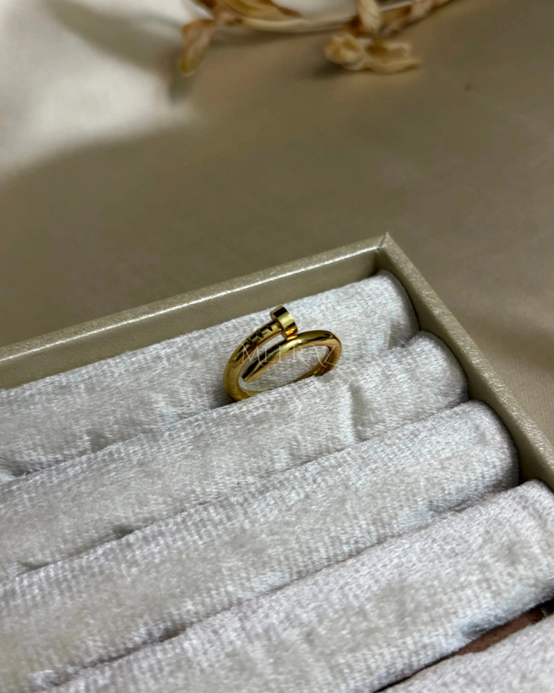 Minimalist Gold | Luxe Wrap Nail | Statement Ring