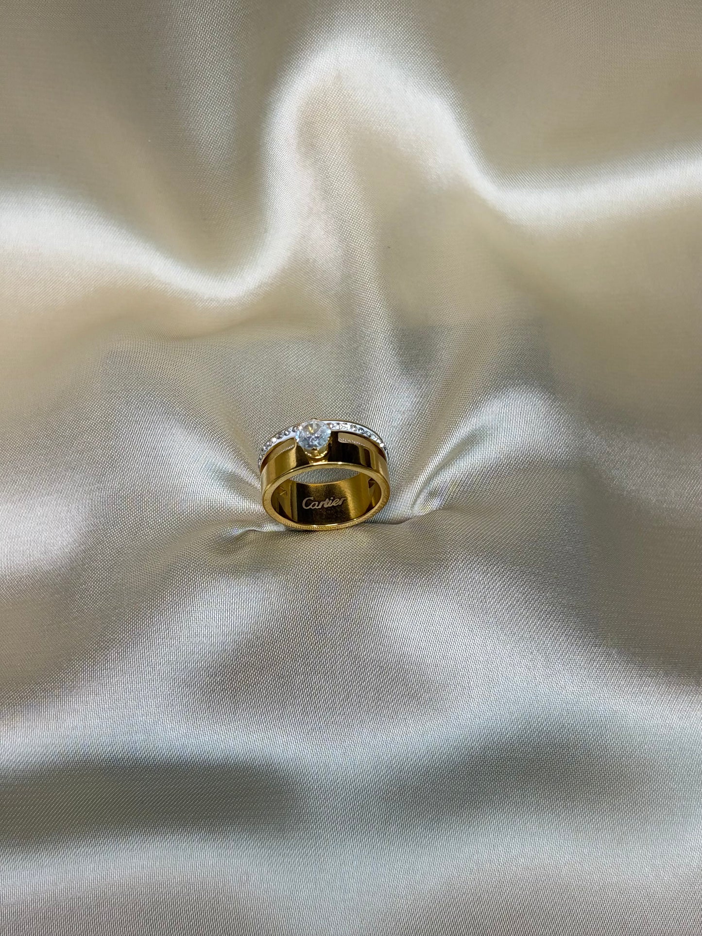 Premium Gold | cartier| Stack Ring