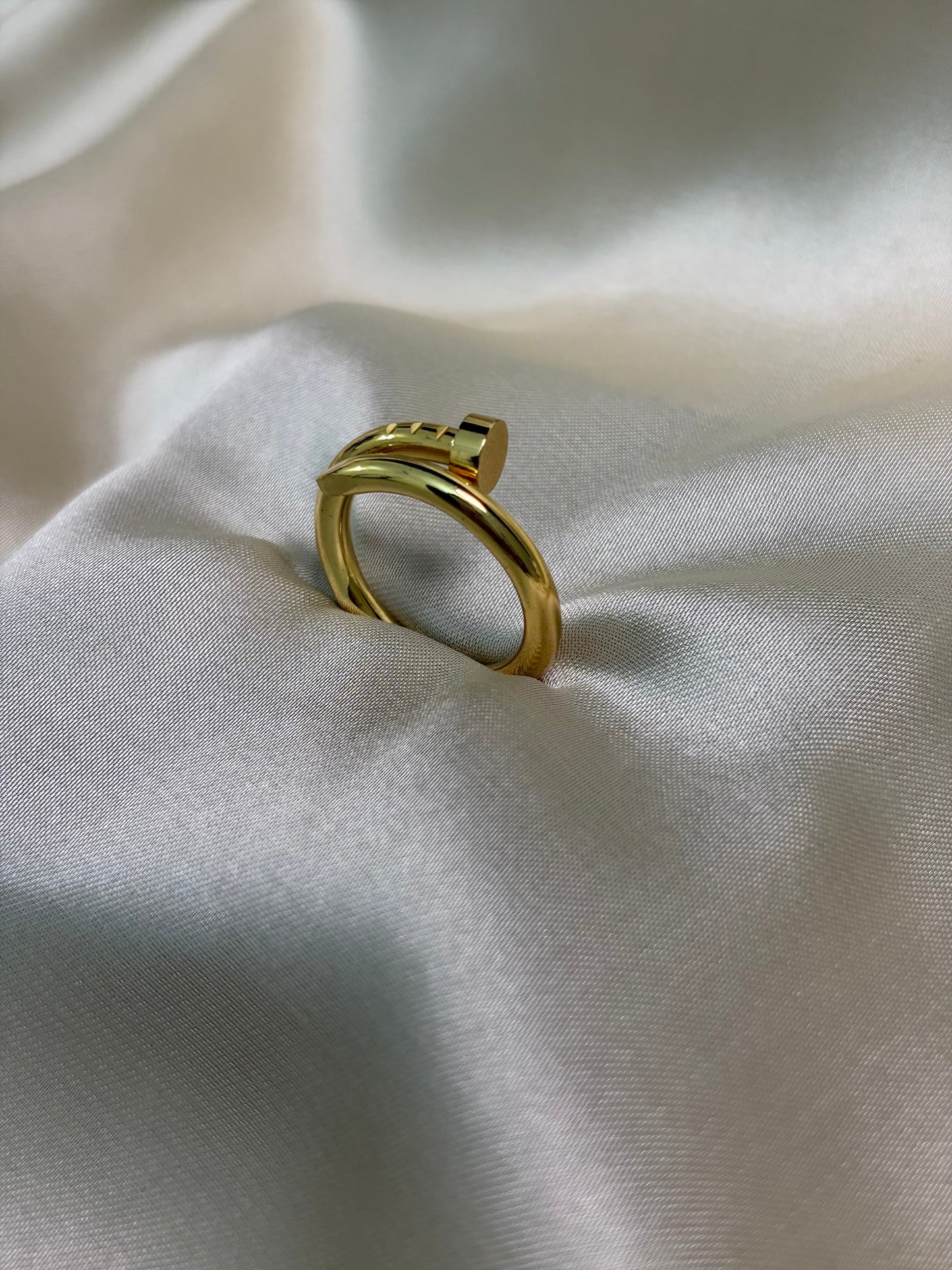 Minimalist Gold | Luxe Wrap Nail | Statement Ring