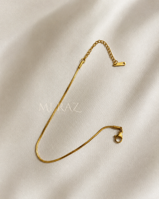 Classic Gold Snake | Chain Bracelet | Waterproof | Stainless Steel